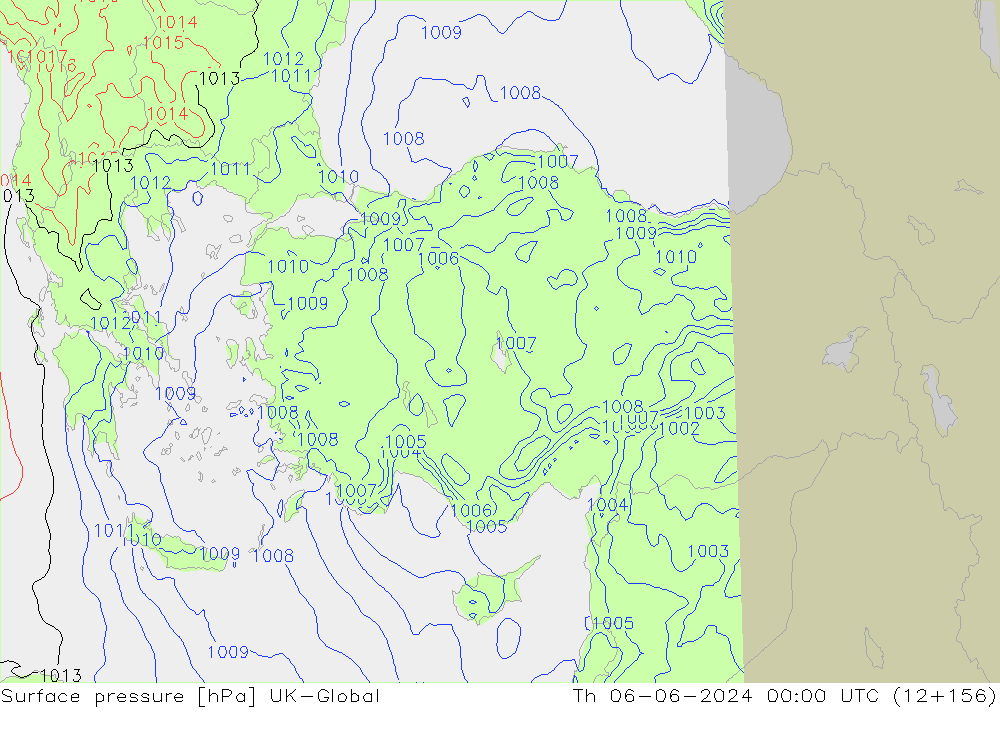 ciśnienie UK-Global czw. 06.06.2024 00 UTC