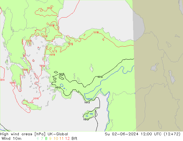 yüksek rüzgarlı alanlar UK-Global Paz 02.06.2024 12 UTC
