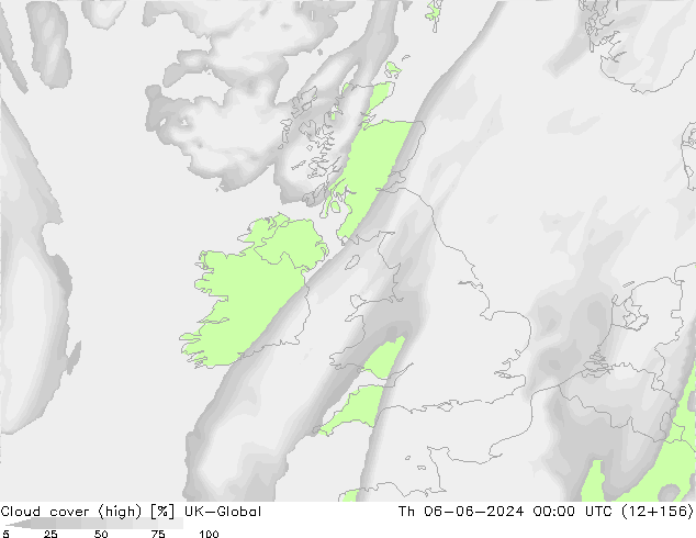 Nubes altas UK-Global jue 06.06.2024 00 UTC