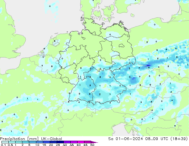 Niederschlag UK-Global Sa 01.06.2024 09 UTC