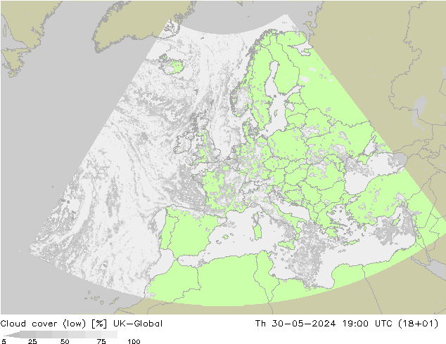 Bulutlar (düşük) UK-Global Per 30.05.2024 19 UTC