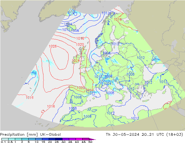 Niederschlag UK-Global Do 30.05.2024 21 UTC