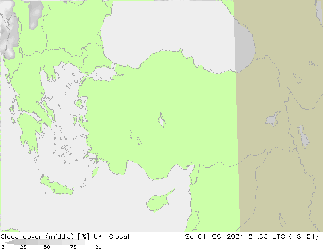 Bewolking (Middelb.) UK-Global za 01.06.2024 21 UTC