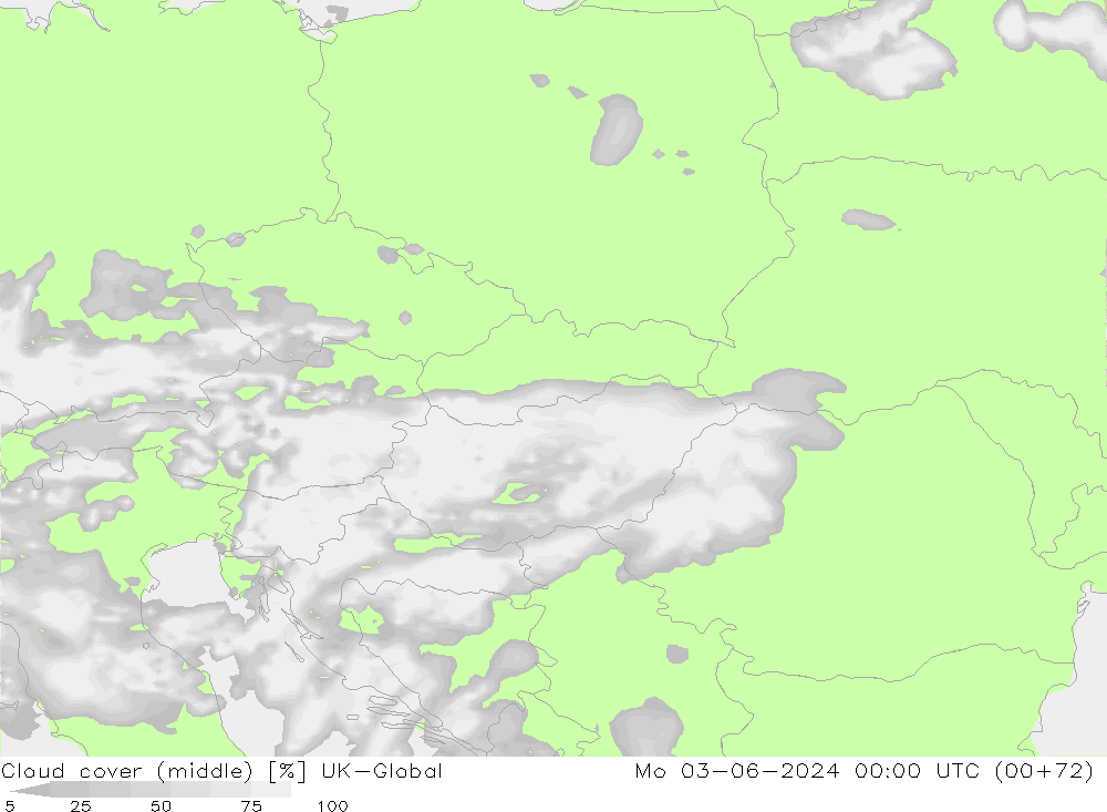 Nubes medias UK-Global lun 03.06.2024 00 UTC