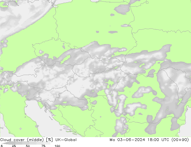 Cloud cover (middle) UK-Global Mo 03.06.2024 18 UTC