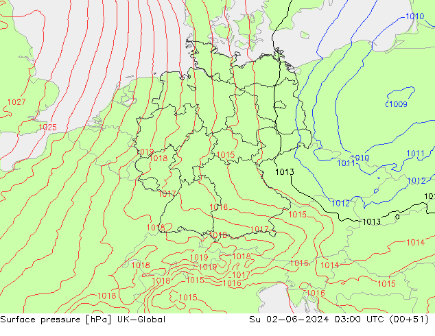 pressão do solo UK-Global Dom 02.06.2024 03 UTC