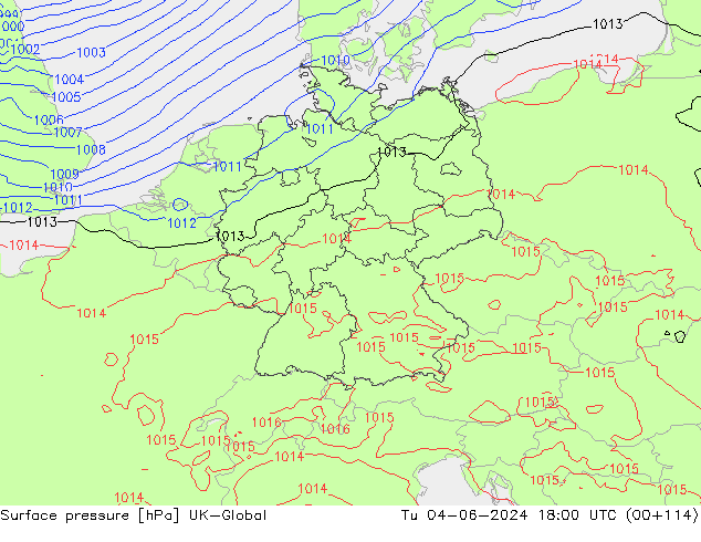 Bodendruck UK-Global Di 04.06.2024 18 UTC