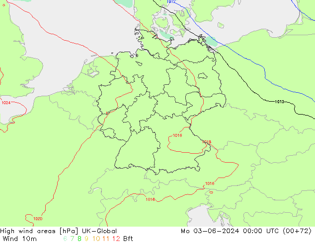High wind areas UK-Global lun 03.06.2024 00 UTC