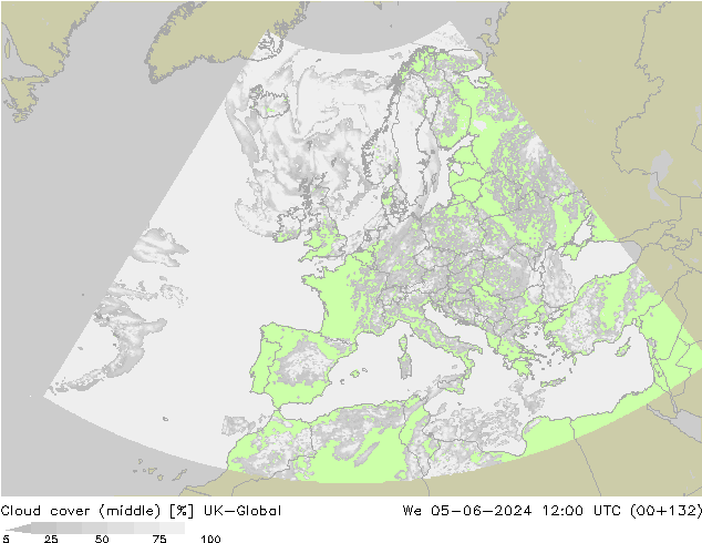 Bulutlar (orta) UK-Global Çar 05.06.2024 12 UTC