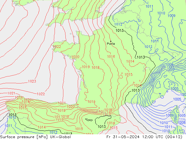 Bodendruck UK-Global Fr 31.05.2024 12 UTC