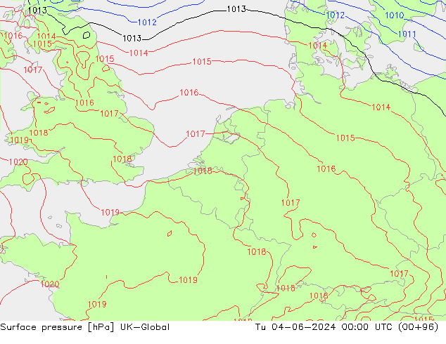 Bodendruck UK-Global Di 04.06.2024 00 UTC