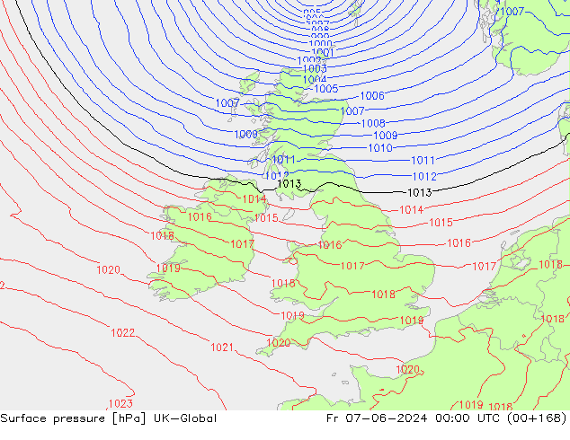 Bodendruck UK-Global Fr 07.06.2024 00 UTC