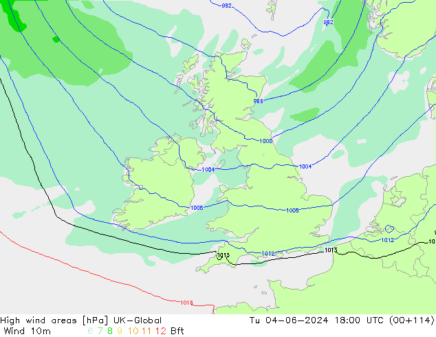 High wind areas UK-Global mar 04.06.2024 18 UTC
