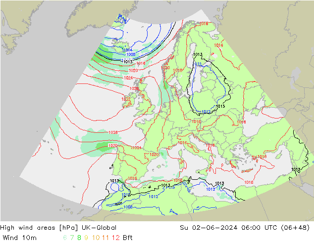 High wind areas UK-Global Ne 02.06.2024 06 UTC