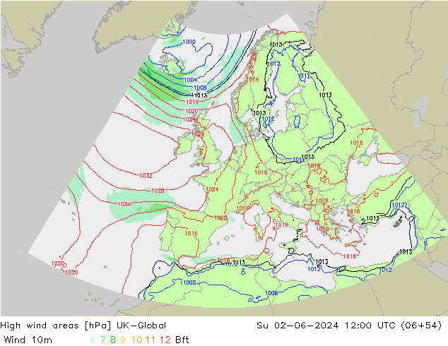 High wind areas UK-Global Ne 02.06.2024 12 UTC