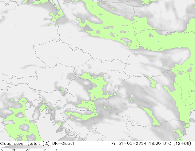 Wolken (gesamt) UK-Global Fr 31.05.2024 18 UTC