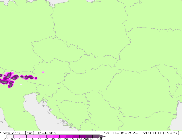 Глубина снега UK-Global сб 01.06.2024 15 UTC
