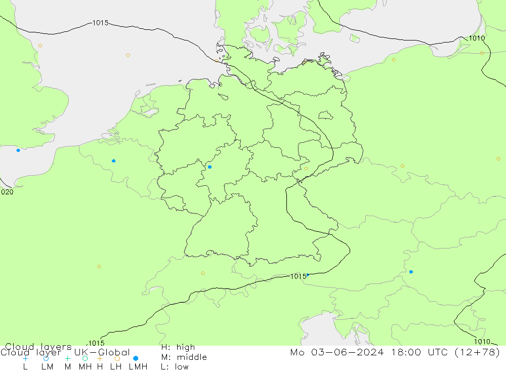 Cloud layer UK-Global Pzt 03.06.2024 18 UTC