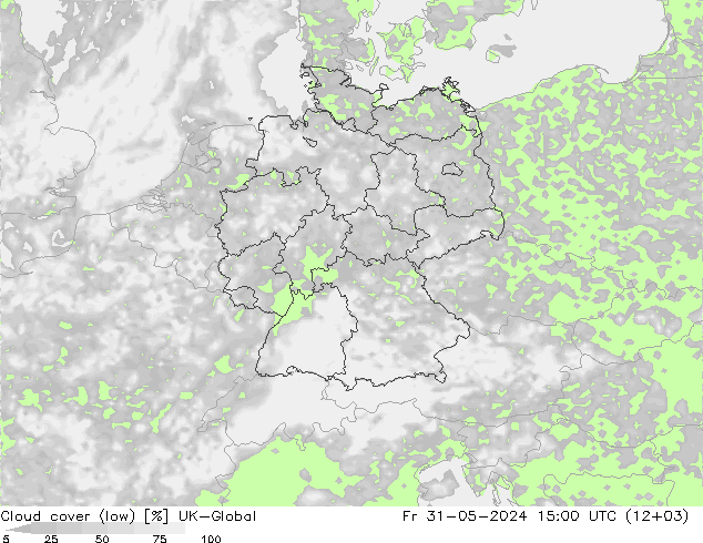 Nubi basse UK-Global ven 31.05.2024 15 UTC