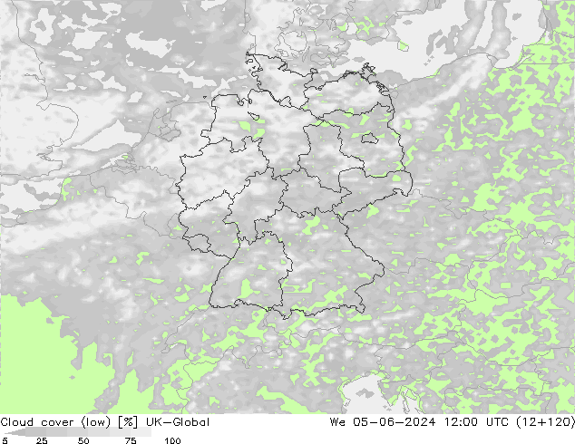 Nubi basse UK-Global mer 05.06.2024 12 UTC