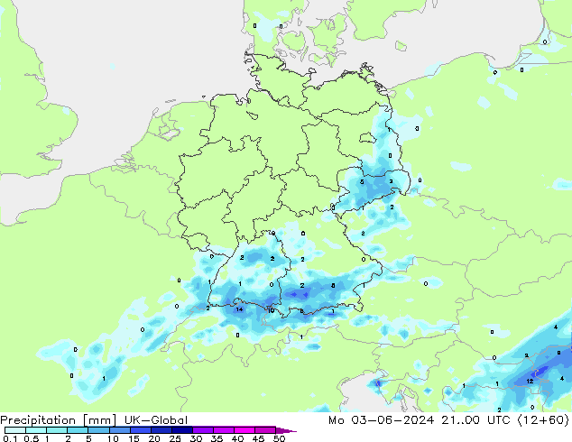 Neerslag UK-Global ma 03.06.2024 00 UTC