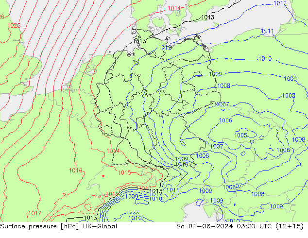 Surface pressure UK-Global Sa 01.06.2024 03 UTC