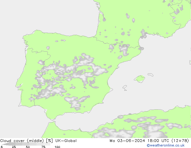 Bewolking (Middelb.) UK-Global ma 03.06.2024 18 UTC