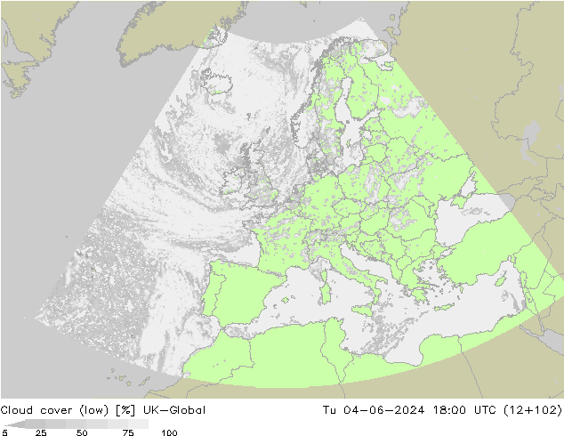 облака (низкий) UK-Global вт 04.06.2024 18 UTC