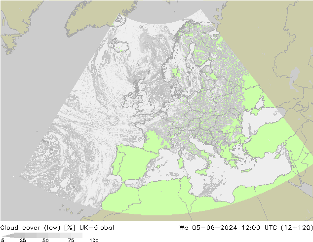 nízká oblaka UK-Global St 05.06.2024 12 UTC