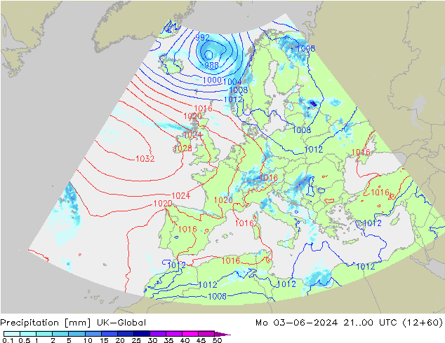 precipitação UK-Global Seg 03.06.2024 00 UTC