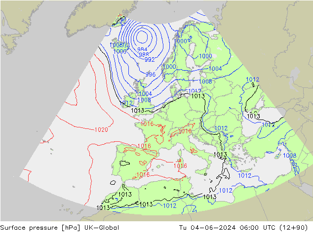 pressão do solo UK-Global Ter 04.06.2024 06 UTC