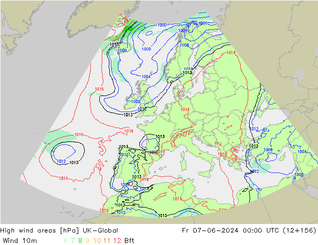 High wind areas UK-Global ven 07.06.2024 00 UTC