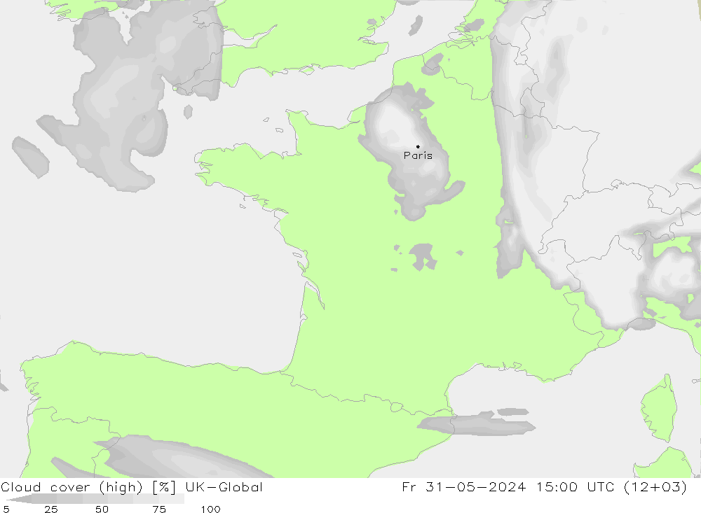 Wolken (hohe) UK-Global Fr 31.05.2024 15 UTC