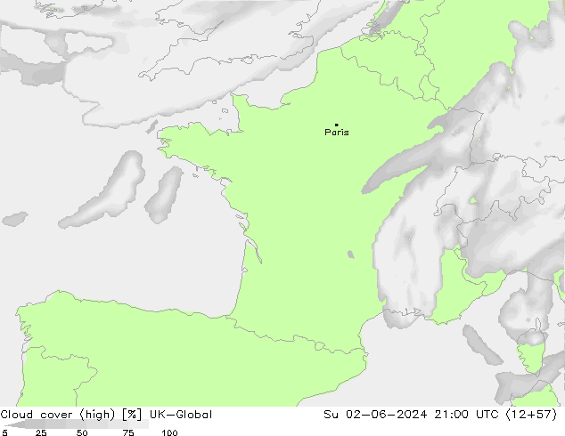 Nubes altas UK-Global dom 02.06.2024 21 UTC