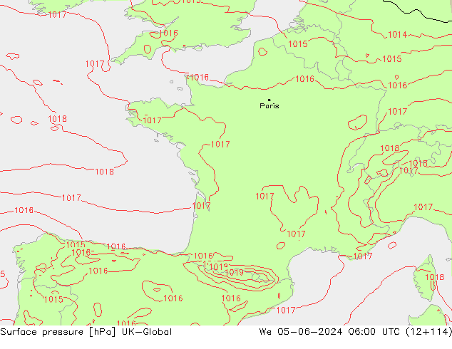 ciśnienie UK-Global śro. 05.06.2024 06 UTC