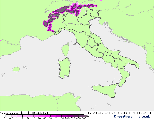 Snow accu. UK-Global vie 31.05.2024 15 UTC