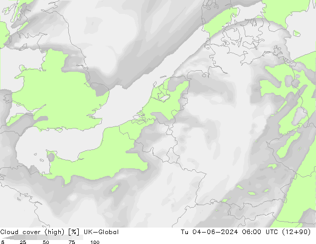 Bulutlar (yüksek) UK-Global Sa 04.06.2024 06 UTC