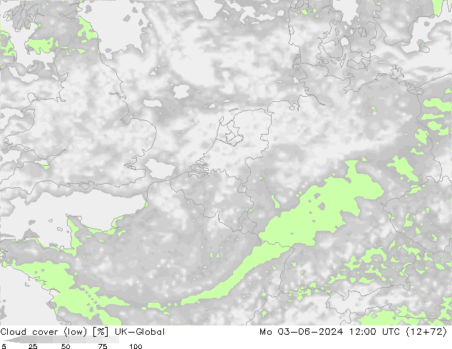 Nuages (bas) UK-Global lun 03.06.2024 12 UTC