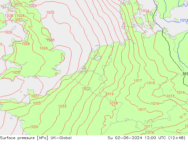 Bodendruck UK-Global So 02.06.2024 12 UTC