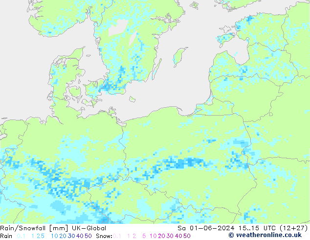 Lluvia/nieve UK-Global sáb 01.06.2024 15 UTC