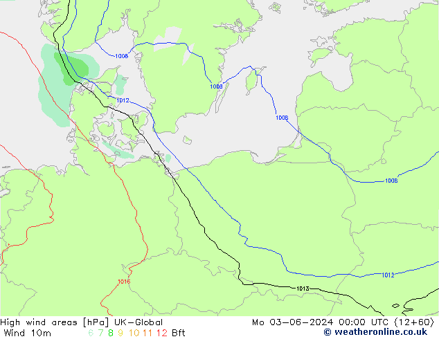 High wind areas UK-Global lun 03.06.2024 00 UTC