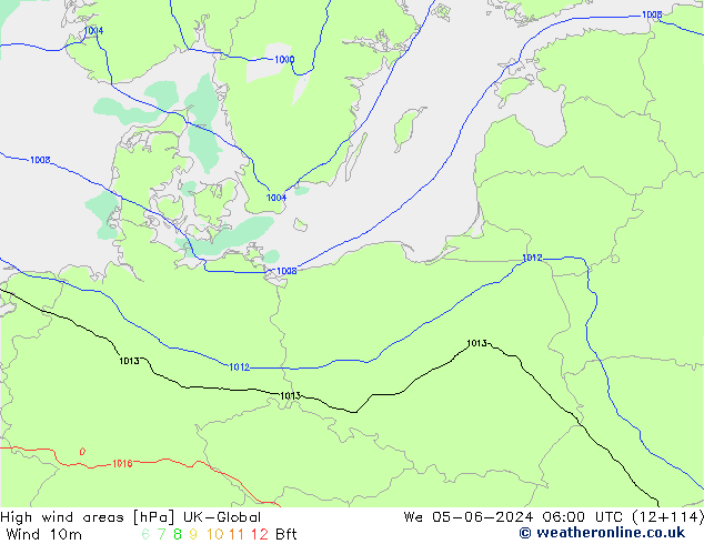 High wind areas UK-Global Qua 05.06.2024 06 UTC