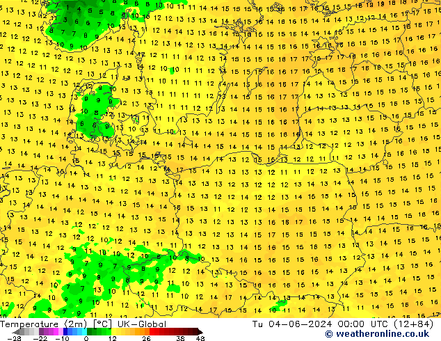 карта температуры UK-Global вт 04.06.2024 00 UTC