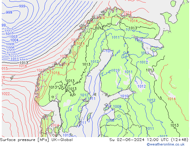 Bodendruck UK-Global So 02.06.2024 12 UTC