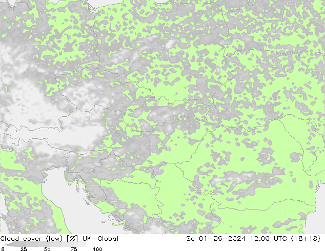 Nubes bajas UK-Global sáb 01.06.2024 12 UTC