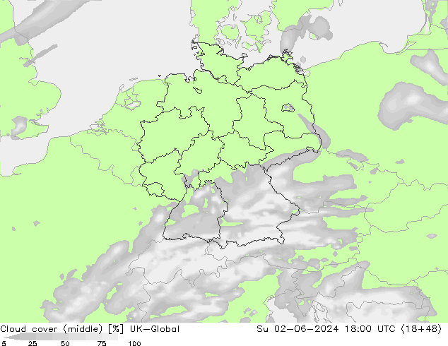 zachmurzenie (środk.) UK-Global nie. 02.06.2024 18 UTC