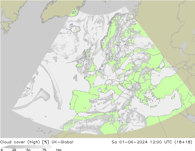 Wolken (hohe) UK-Global Sa 01.06.2024 12 UTC