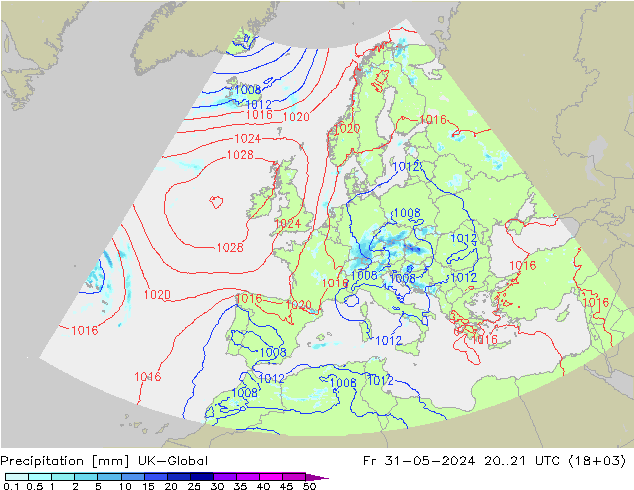 Neerslag UK-Global vr 31.05.2024 21 UTC