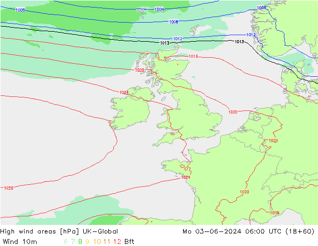 yüksek rüzgarlı alanlar UK-Global Pzt 03.06.2024 06 UTC