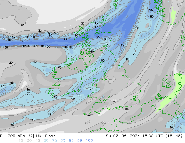 RV 700 hPa UK-Global zo 02.06.2024 18 UTC